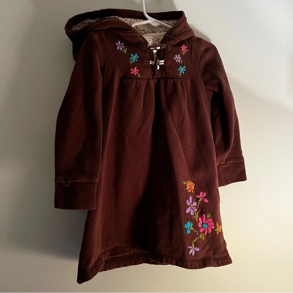 Old Navy 5t floral coat - Picture 2 of 4